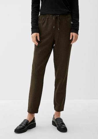 s.Oliver Tapered Hose in Grün: Vorderseite