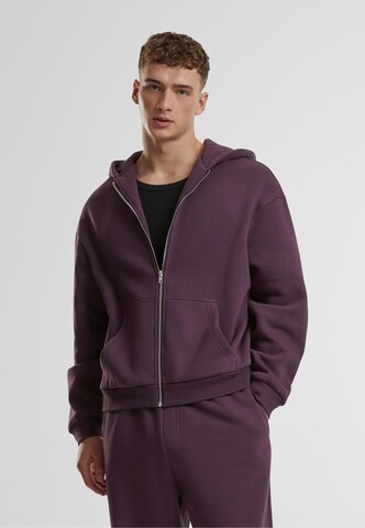 Urban Classics Sweat jacket in Purple: front