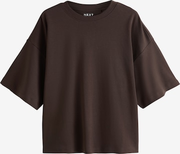 Next Shirt in Brown: front