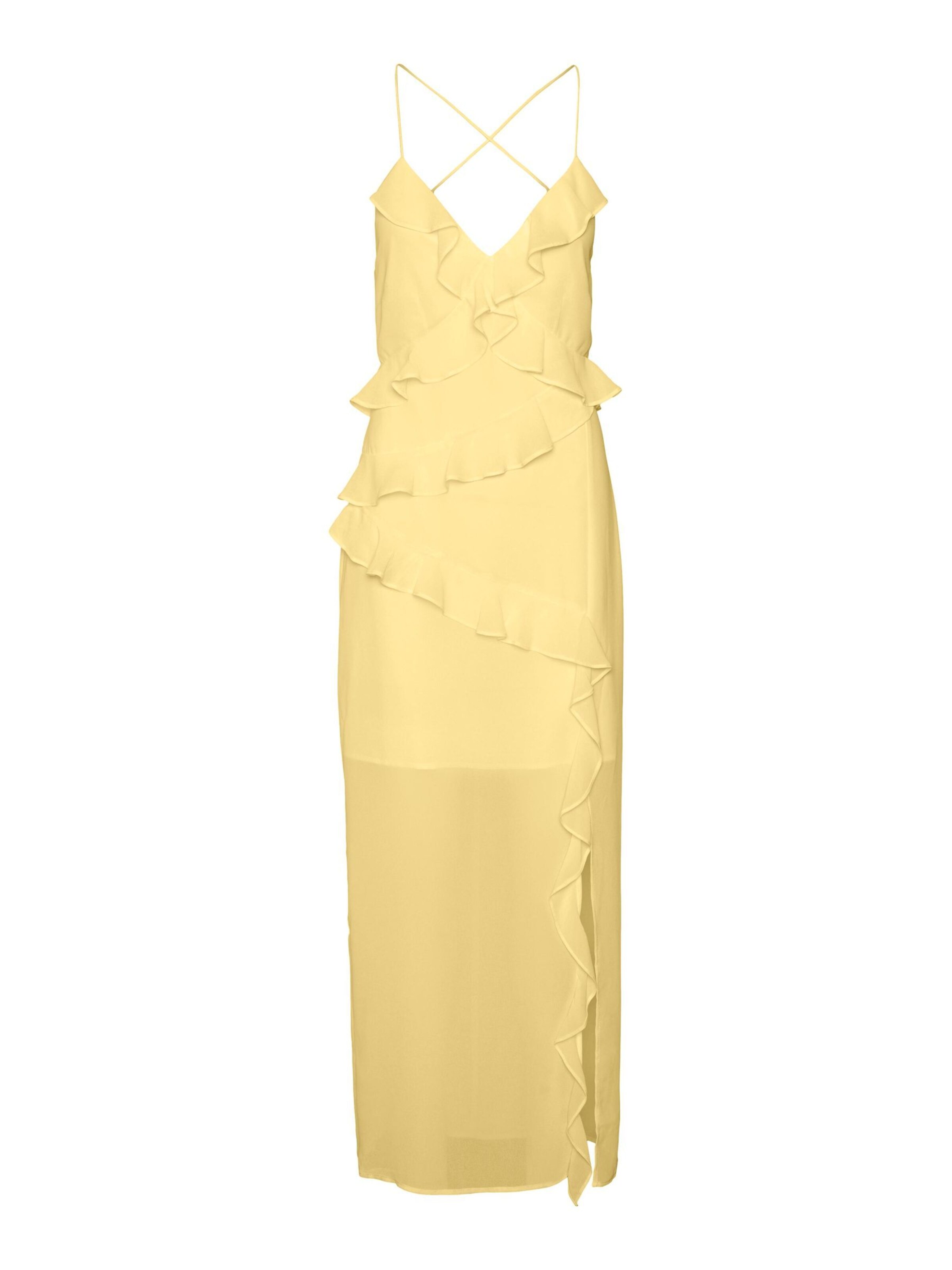 VERO MODA - Vestido 'VMAmina' en amarillo: frente