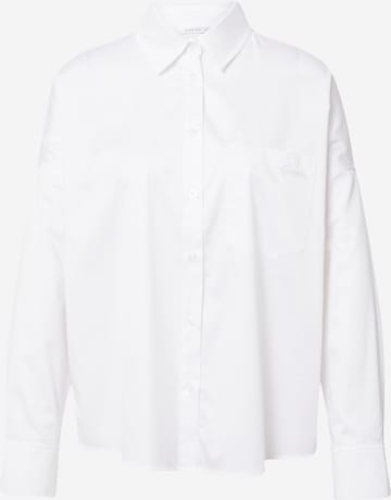 GUESS Μπλούζα σε λευκό: μπροστά