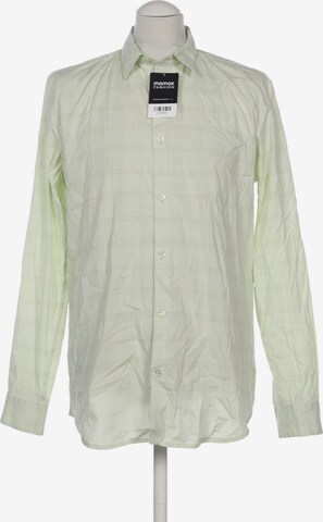 Calvin Klein Button Up Shirt in M in Green: front