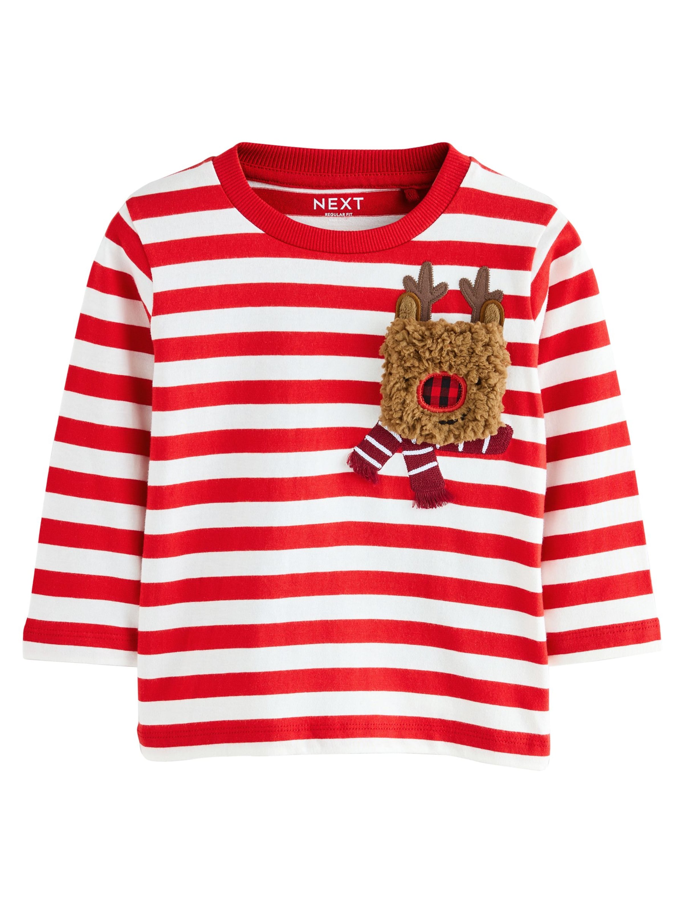 Tricou de la Next pe alb: față