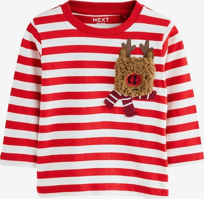 Next Majica u smeđa / crvena / boja vina / bijela, Pregled proizvoda