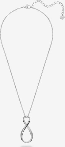 Swarovski Halsband i silver: framsida