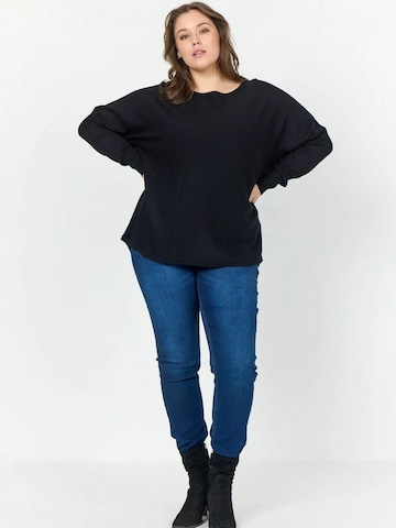 Wasabi Concept Pullover i sort