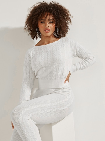 GUESS Sweater 'TANYA' in White