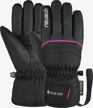 REUSCH Athletic Gloves 'Teddy GORE-TEX' in Black: front