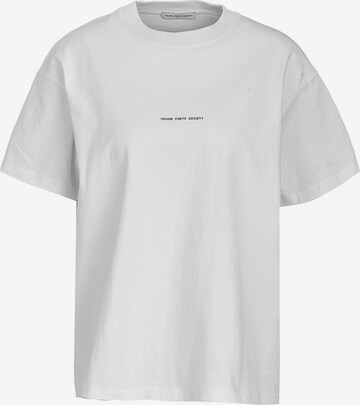 Young Poets Shirt 'Pria' in White: front