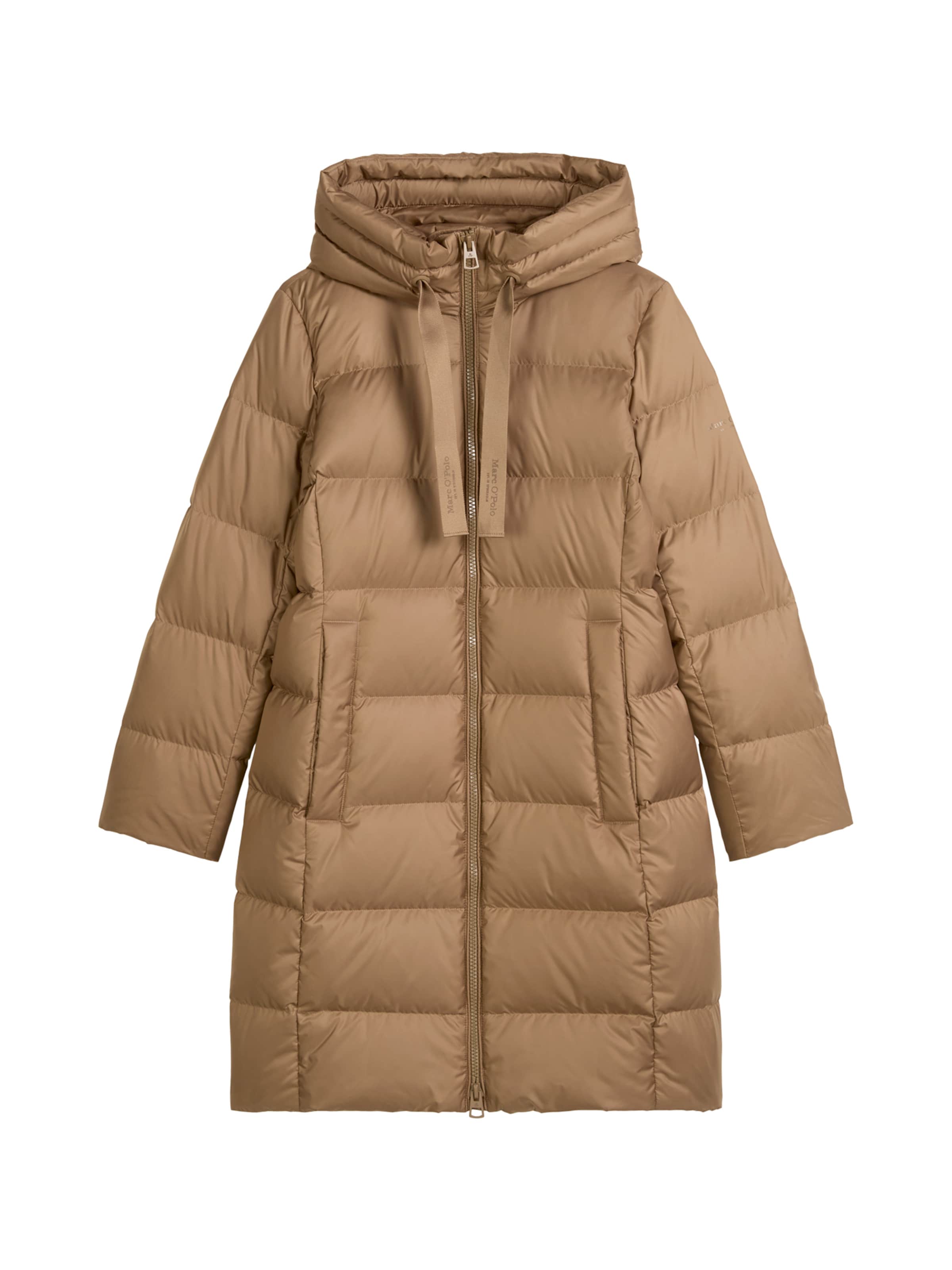 Manteau d’hiver Marc O'Polo en beige : devant