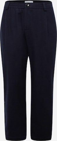 Libertine-Libertine Regular Broek 'Smoke' in Blauw: voorkant