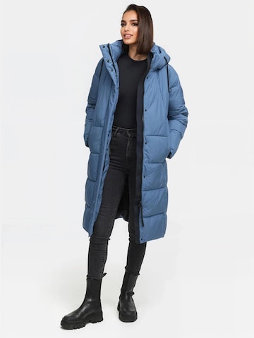 MARIKOO Winter Coat 'Tabiaa' in Blue