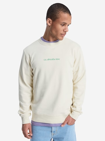 QUIKSILVER Sweatshirt 'Graphic' in Beige: Vorderseite