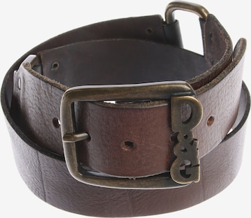 DOLCE & GABBANA Gürtel L in Braun: Vorderseite
