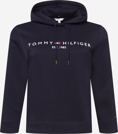 Tommy Hilfiger Curve Sweatshirt in dunkelblau / rot / weiß, Produktansicht