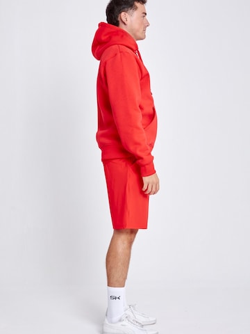 SPORTKIND - Chaqueta deportiva 'Unisex Zip Hoodie' en rojo