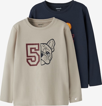 NAME IT Футболка 'NMMVUX' в Бежевый: спереди