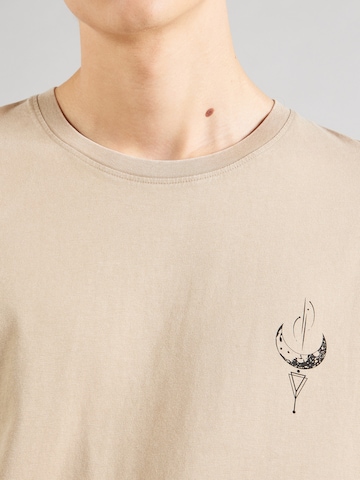 JACK & JONES - Camiseta 'JORBRADLEY KNOWLEDGE' en beige