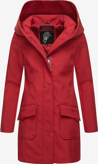 MARIKOO Manteau fonctionnel 'Mayleen' en rouge, Vue avec produit