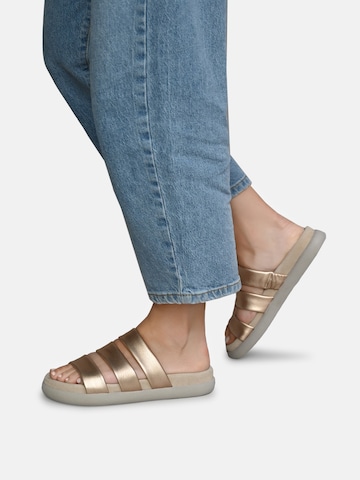 Crickit Sandale 'MATHEA' in Gold: Vorderseite