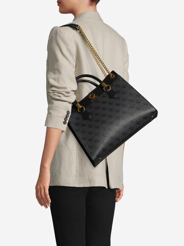 GUESS Tasche 'Nell' in Grau