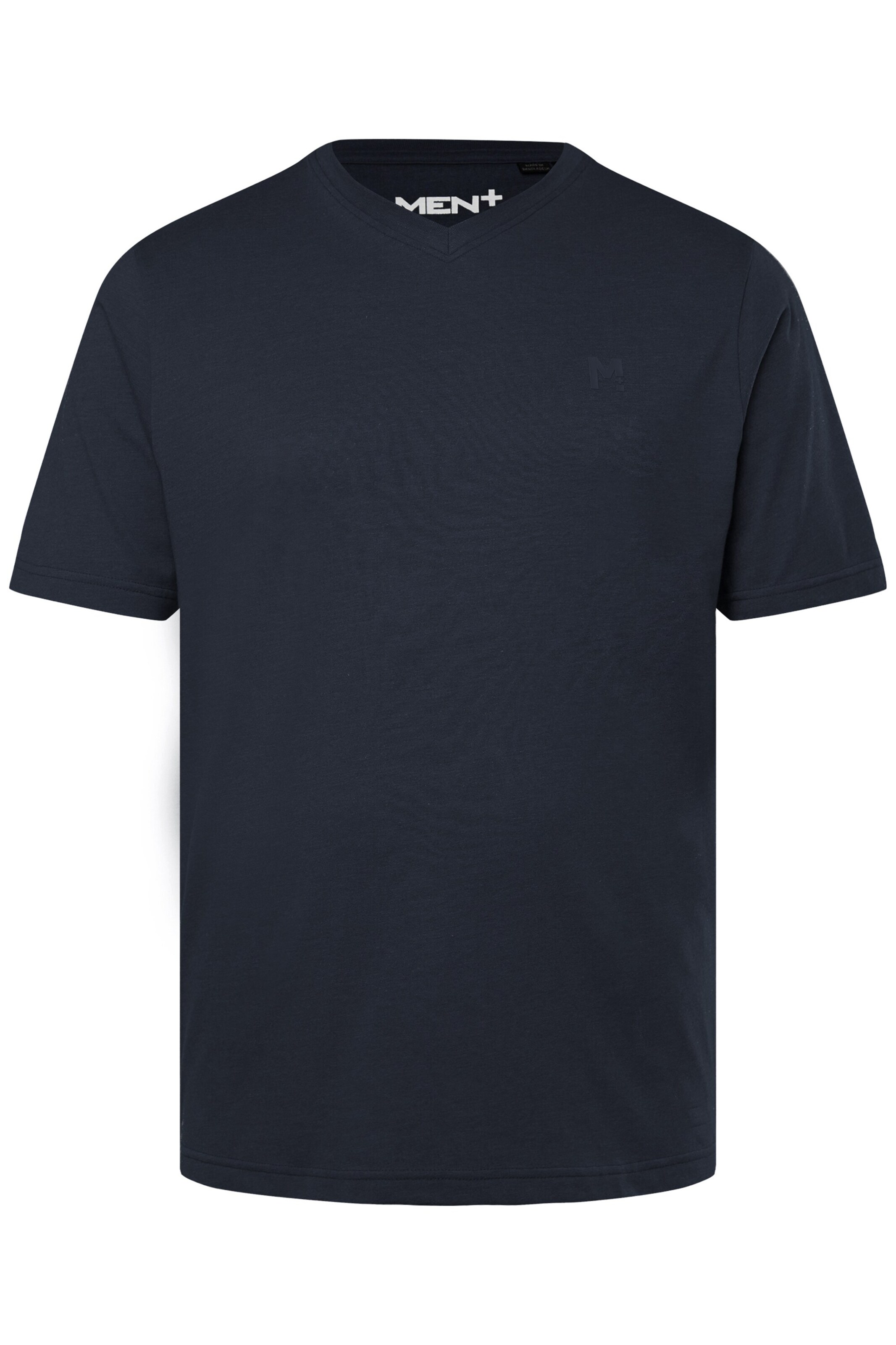 Men Plus Shirt in Blue: front