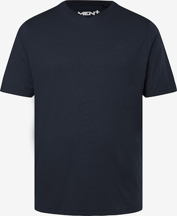 Men Plus Shirt in Blue: front