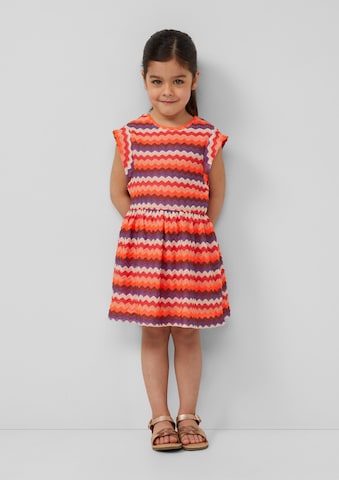 s.Oliver Kleid in Orange: Vorderseite