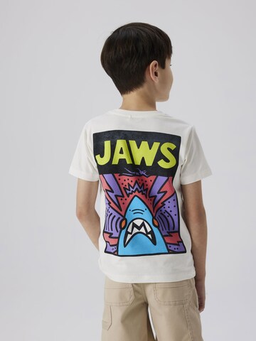 T-Shirt 'JAWS' NAME IT en blanc