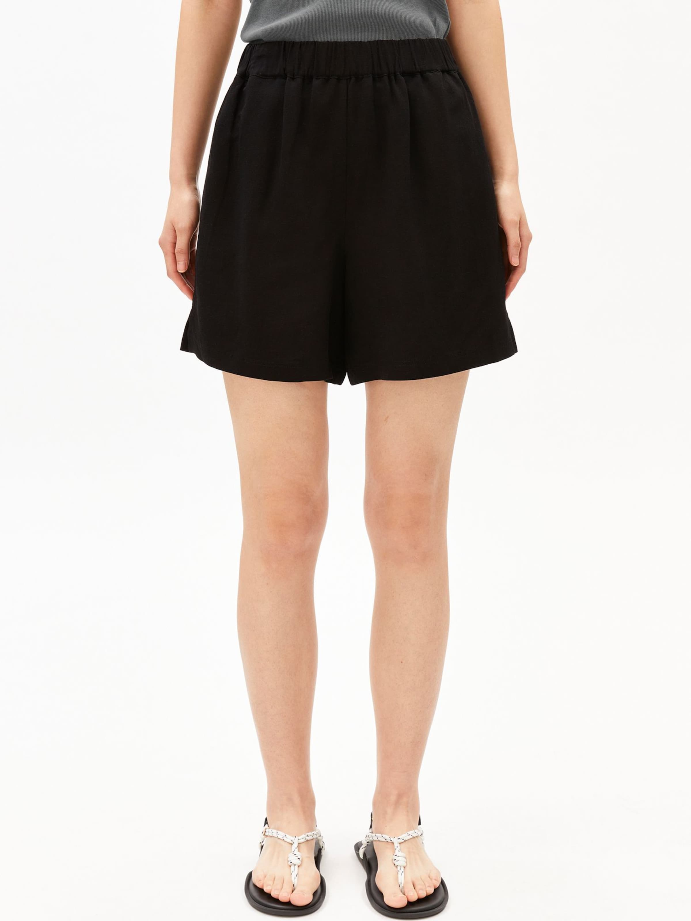 ARMEDANGELS Loose fit Trousers in Black