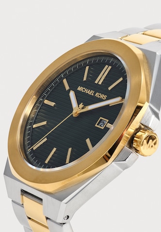 Michael Kors Аналоговые часы 'CALLUM' в Серебристый: спереди