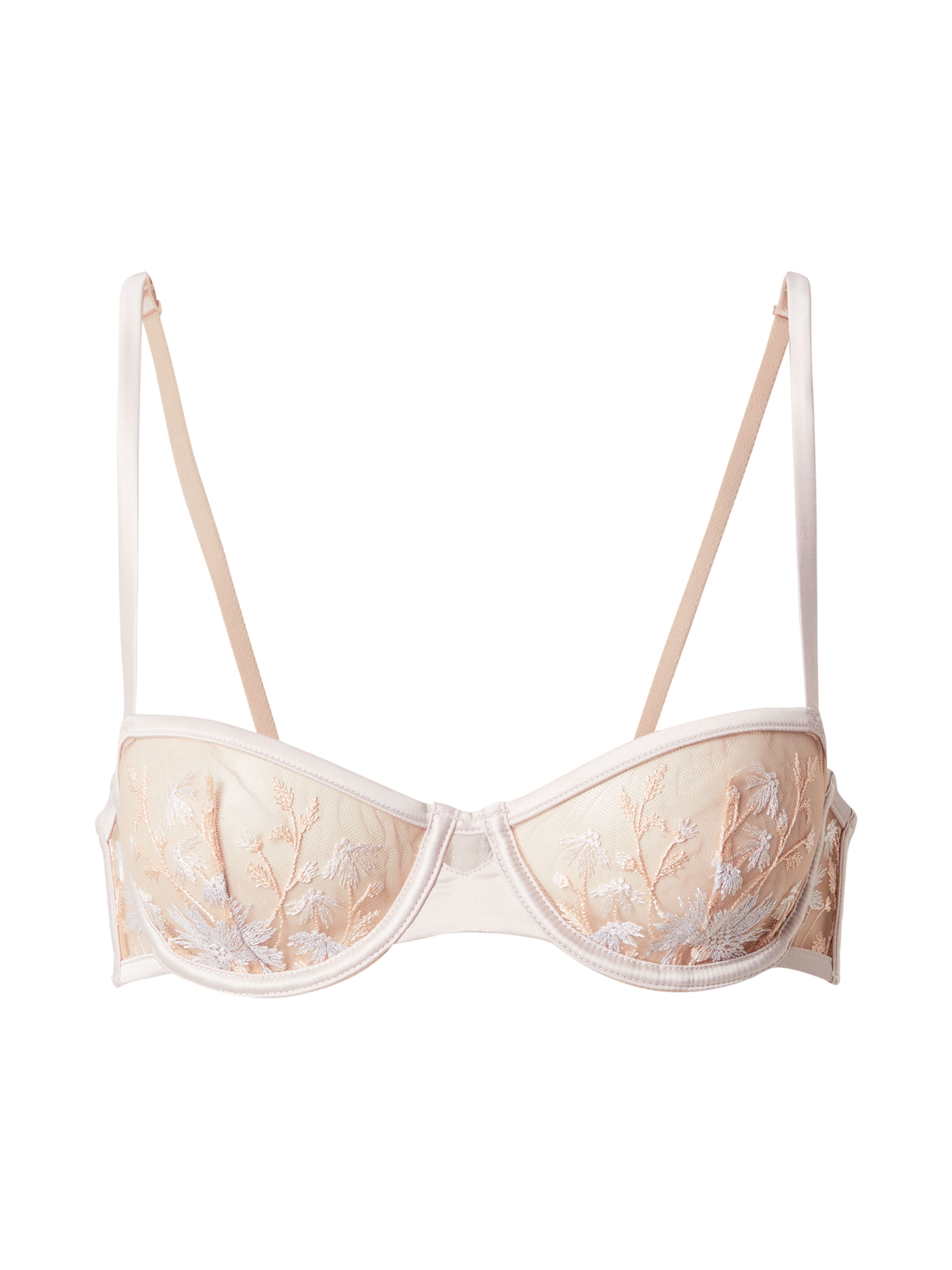 ETAM Balkonetové Podprsenka 'Champetre' - Biela: predná strana