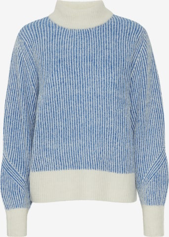 ICHI Pullover 'Kamara' in Blau: Vorderseite