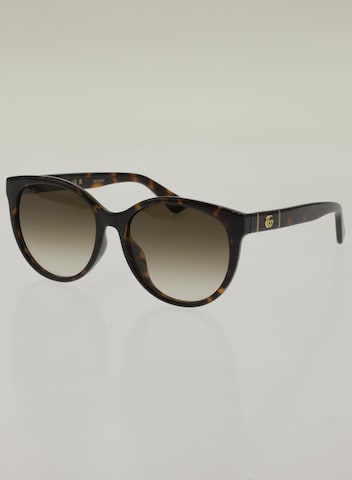 Gucci Sonnenbrille One Size in Braun: Vorderseite