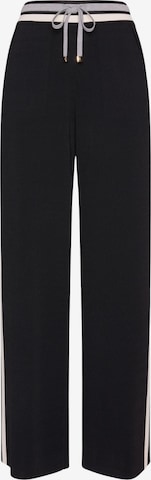 Regular Pantalon Elena Mirò en noir : devant