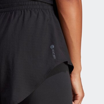 ADIDAS PERFORMANCE Regular Sportshorts 'Hiit Heat.Rdy 2-In-1' in Schwarz