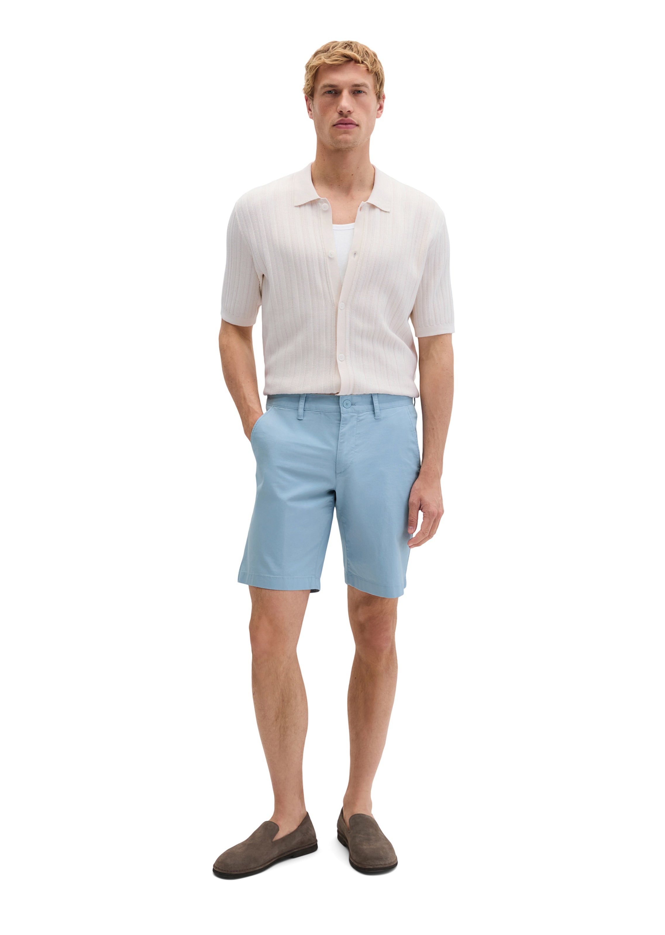 Marc O'Polo Regular Trousers ' Reso ' in Blue