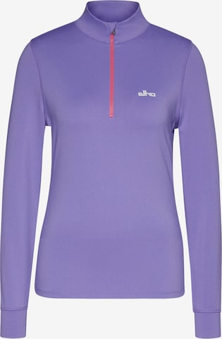 elho - Camisa funcionais 'Vex' em roxo: frente