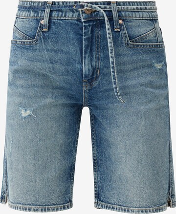 s.Oliver Regular Jeans in Blauw: voorkant