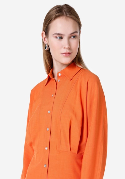 Colin's Kleid in mandarine, Produktansicht