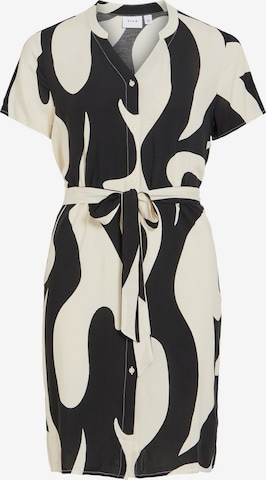 Robe-chemise 'VIIda Paya' VILA en noir : devant