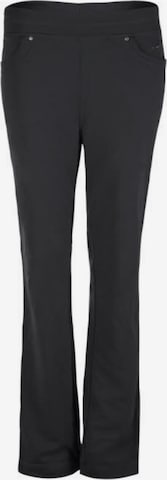 Canyon Slim fit Workout Pants in Black: front