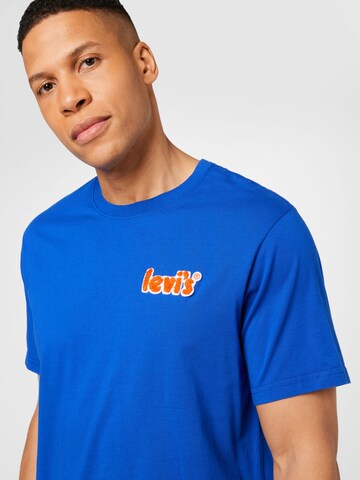 LEVI'S ® Shirt 'Relaxed Fit Tee' in Blauw