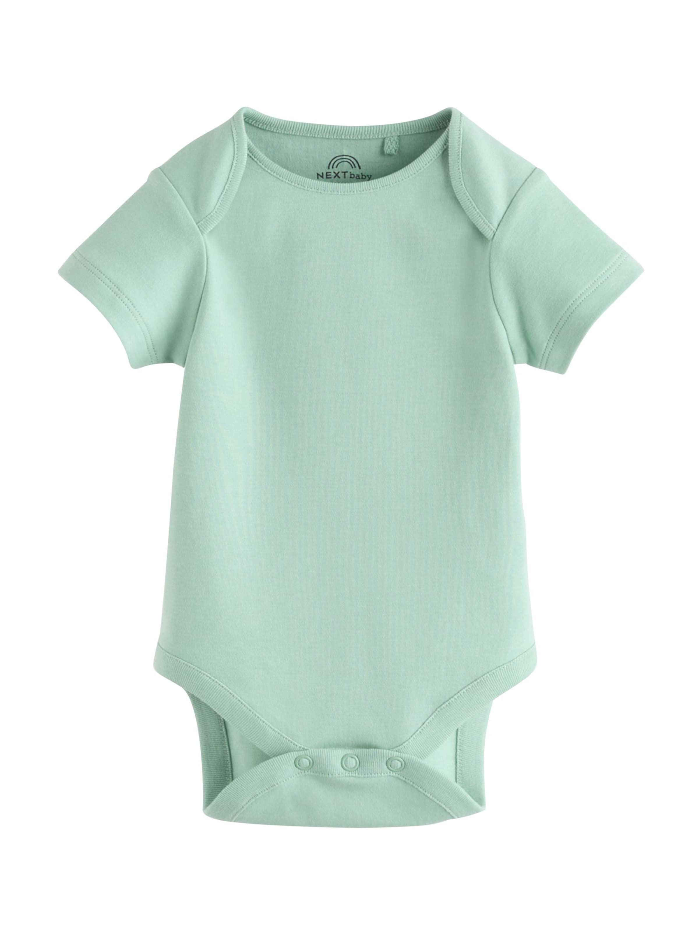 Next Бебешки гащеризони/боди в зелено