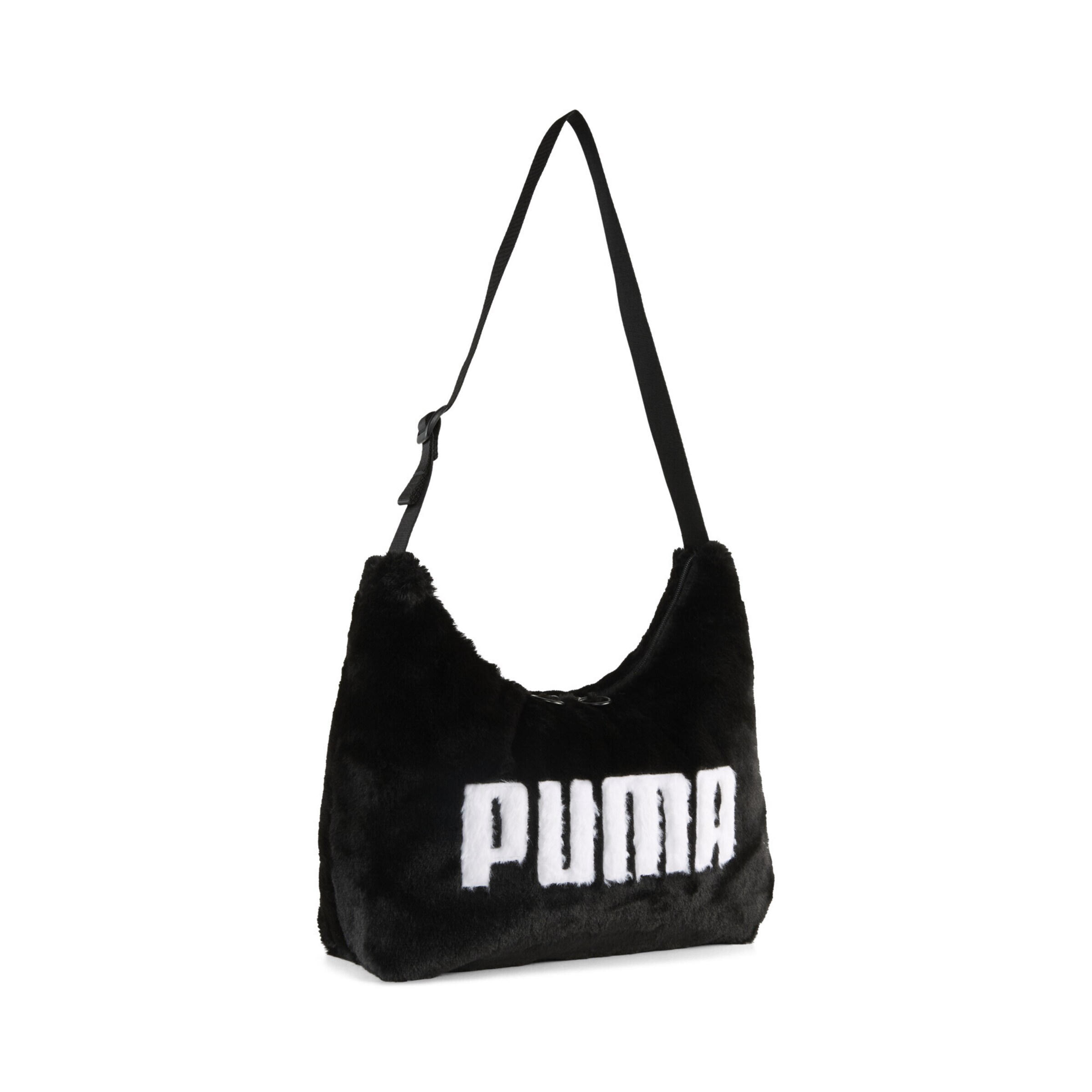 PUMA Shoulder bag 'Slouchy' in Black: front
