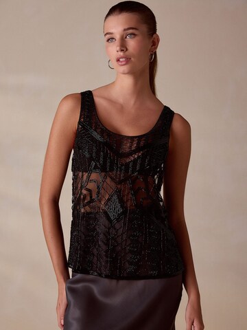 Next Τοπ σε μαύρο: μπροστά