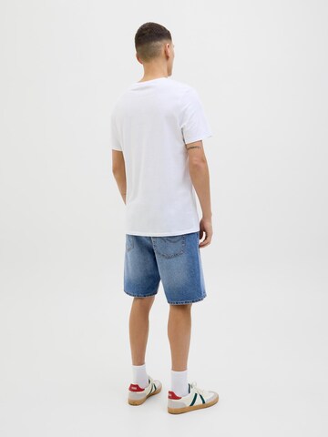 JACK & JONES Loosefit Shorts in Blau