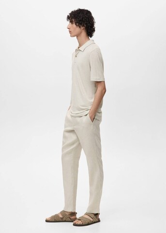 MANGO MAN Poloshirt 'Amberes' in Grau