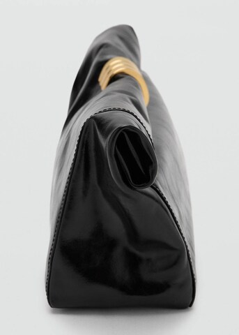 MANGO Clutch 'Twister' in Black