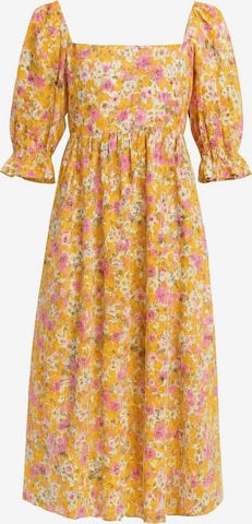 Robe For You Moda en jaune : devant